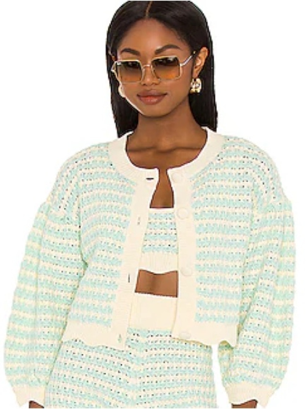revolve FOR LOVE&LEMONS cardigan+top